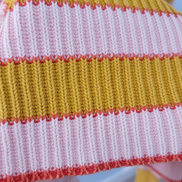 Free people relaxed, striped pullover oversized size L - Picture 9 of 13